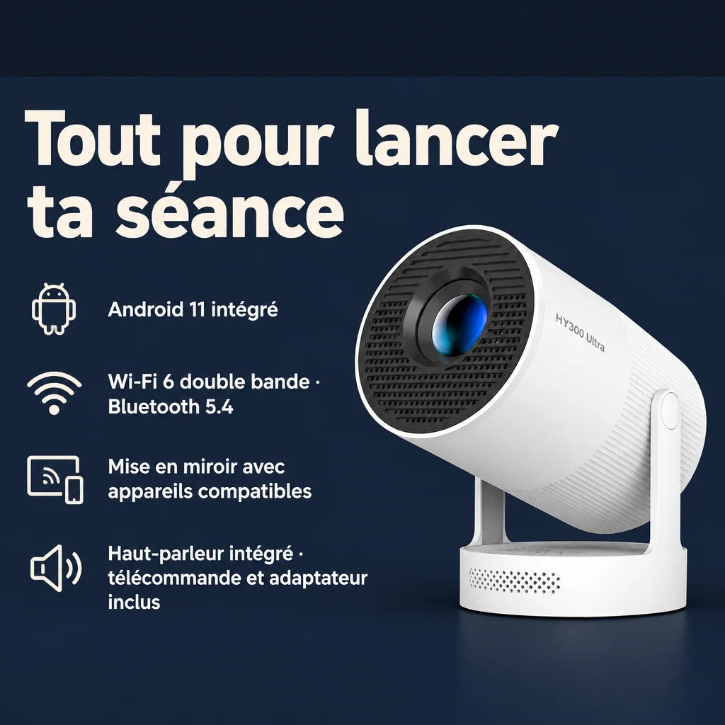 [Scale AI] benefits_list, Vidéoprojecteur portable HY300 Ultra