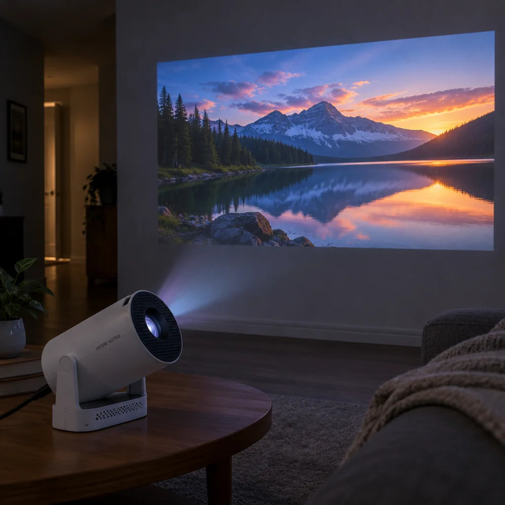 [Scale AI] lifestyle, Vidéoprojecteur portable HY300 Ultra